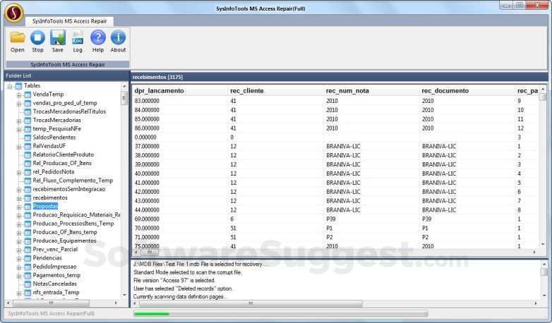 Sysinfo MS Access Small Screenshot 4